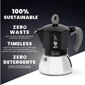 Bialetti Black Moka Induction